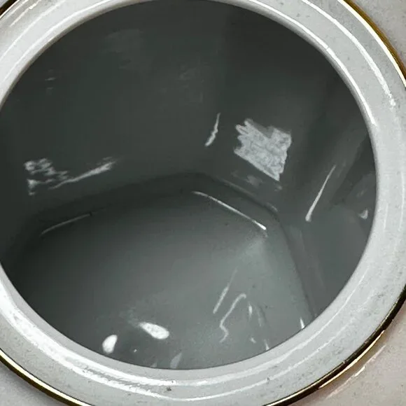 Antique Felmann Weiden Bavaria Germany Floral Porcelain Coffee Pot With Lid - Picture 6 of 8